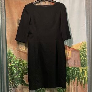Donna Degnan black dress